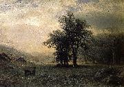 Albert Bierstadt The Open Glen, New England oil painting artist